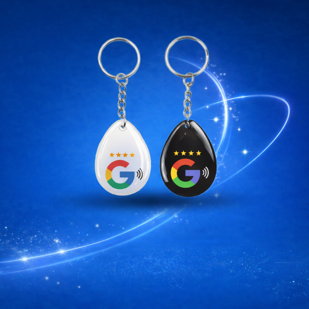 ميدالية ذكية بتقنية الاتصال القريب NFC - ذيادة تقييمات جوجل ماب