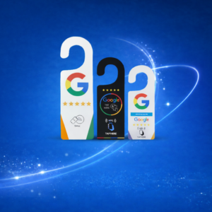 لافتة باب ذكية بلاستيكية NFC لزيادة تققيمات قوقل ماب