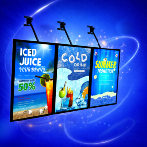 ستاند مضيء مخصص لمنيو المطاعم