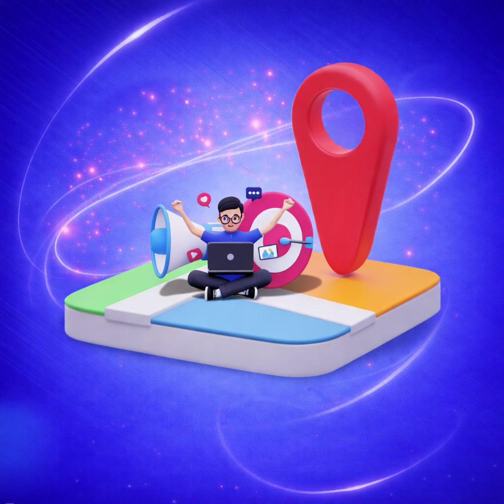 حملة إعلانية على قوقل ماب