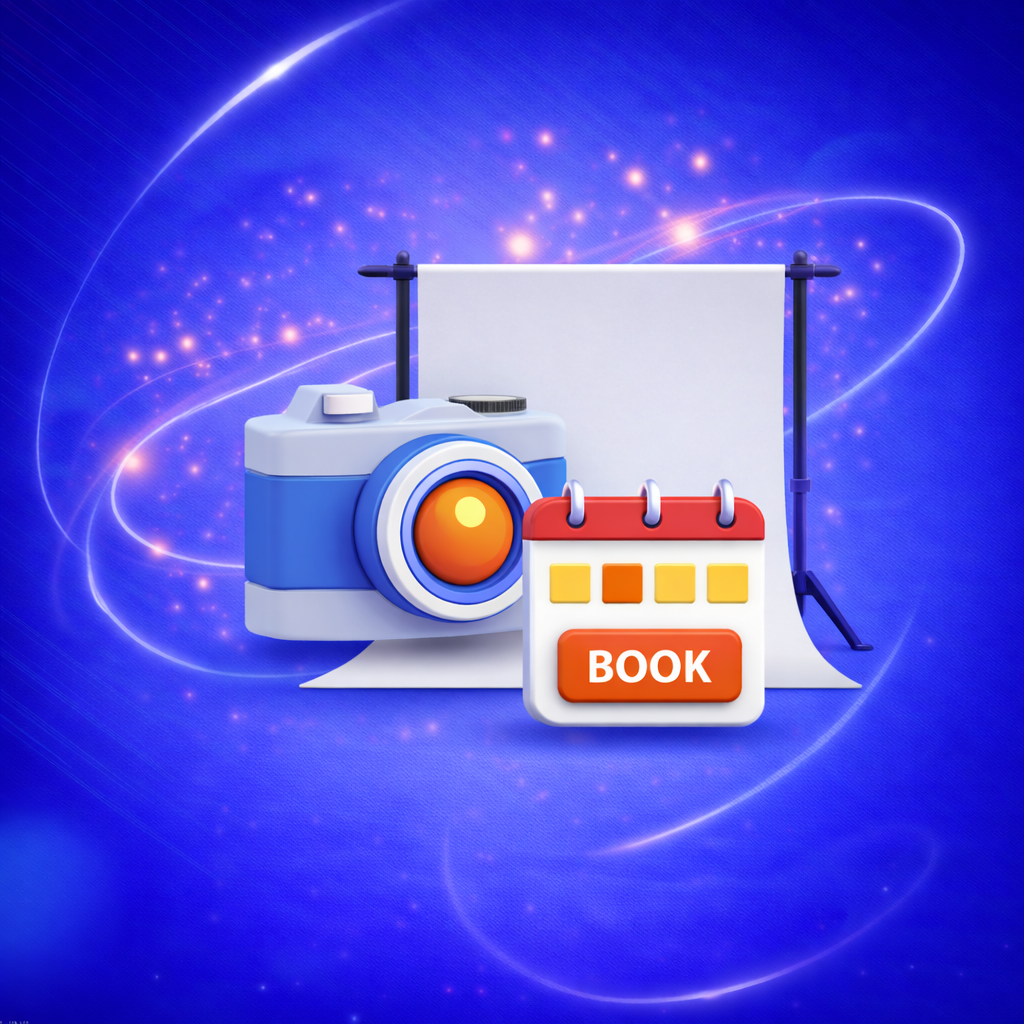 حجز استديو تصوير يوم كامل