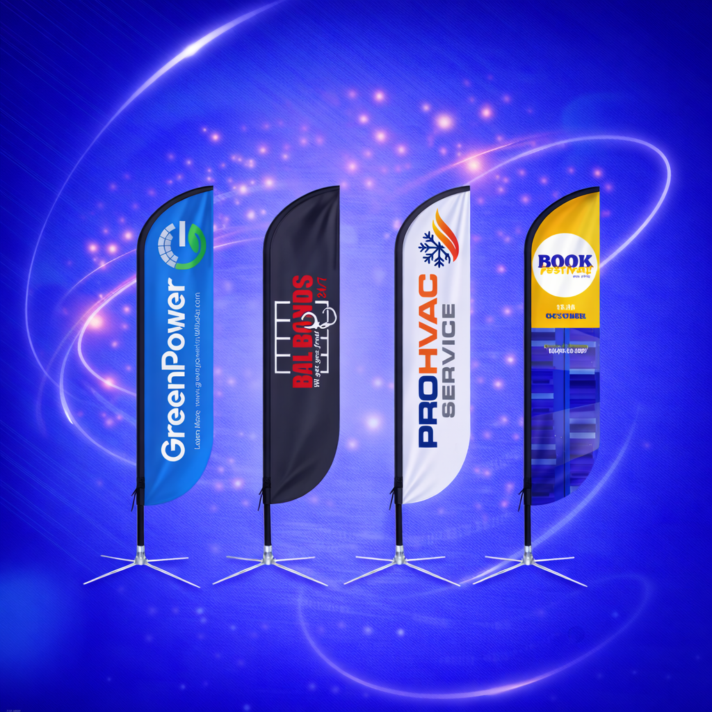 ستاند علم ريشة