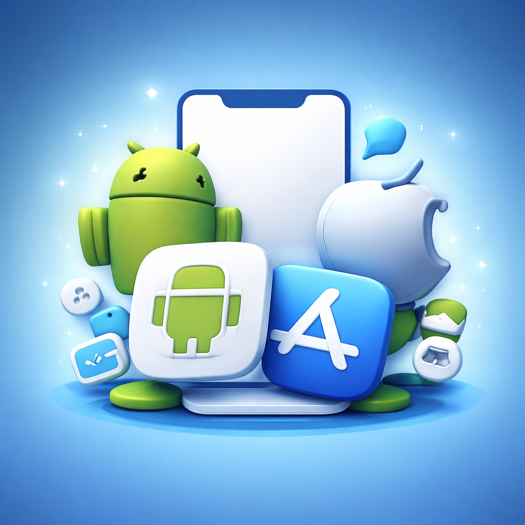 إنشاء تطبيق لأندرويد وايفون