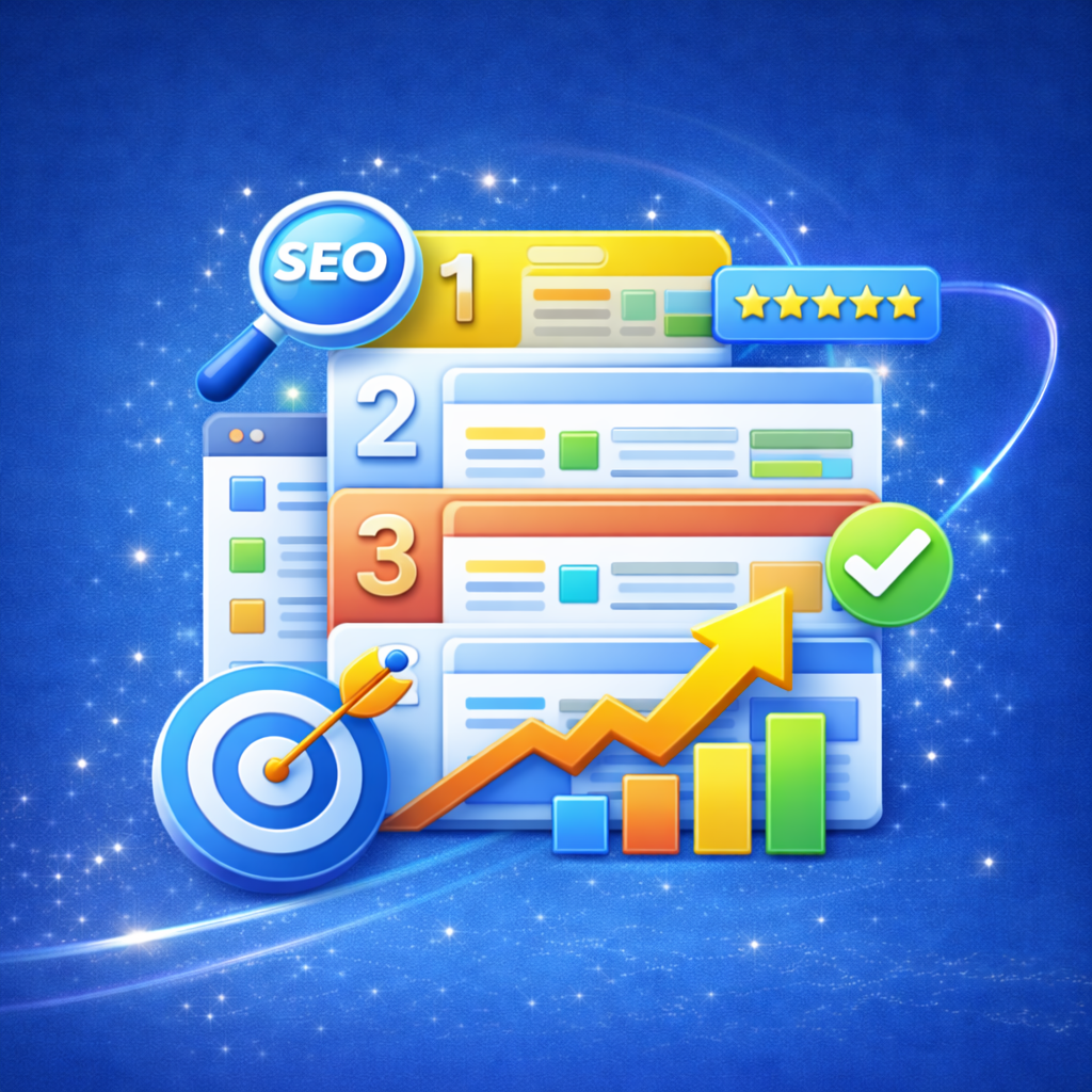 تحسين ترتيب الصفحات في نتائج البحث