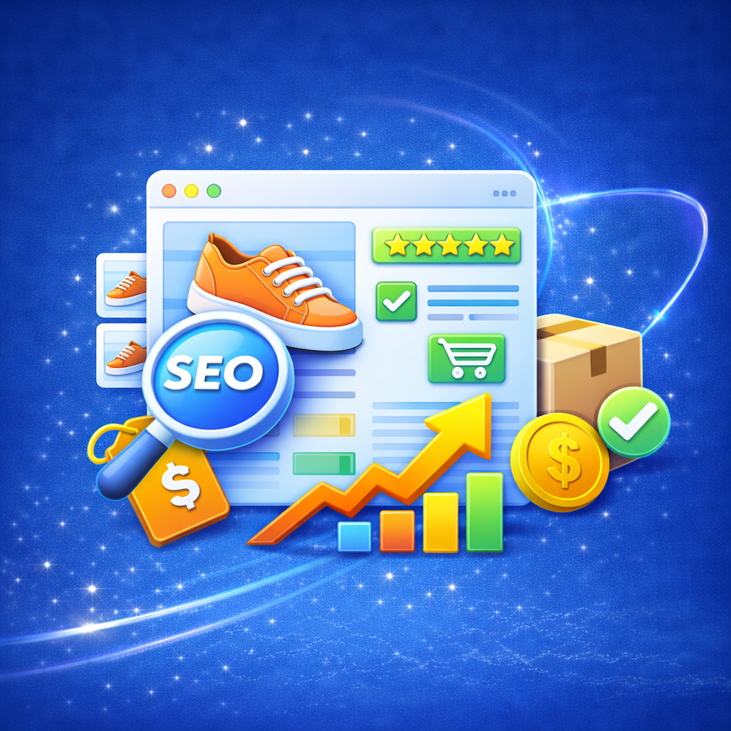 تحسين صفحات المنتجات