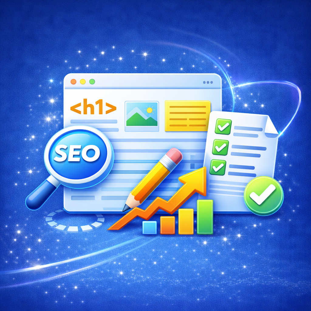 تحسين محتوى الموقع لمحركات البحث (On-Page SEO)